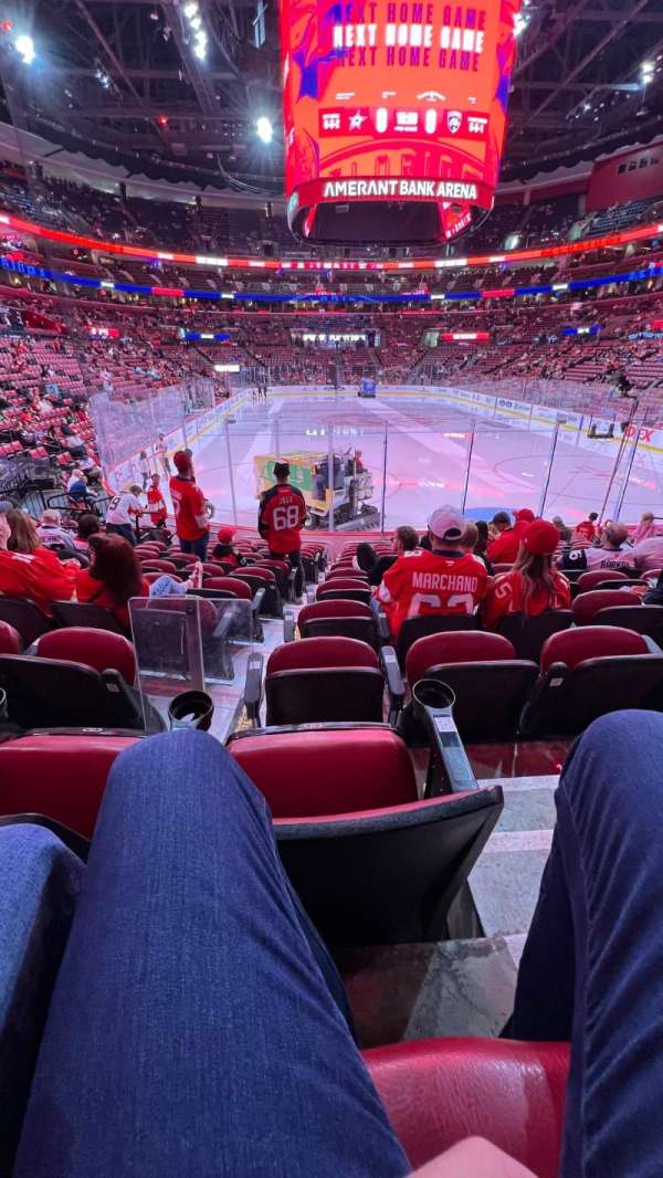 Amerant Bank Arena, section: 128, row: 12, seat: 11