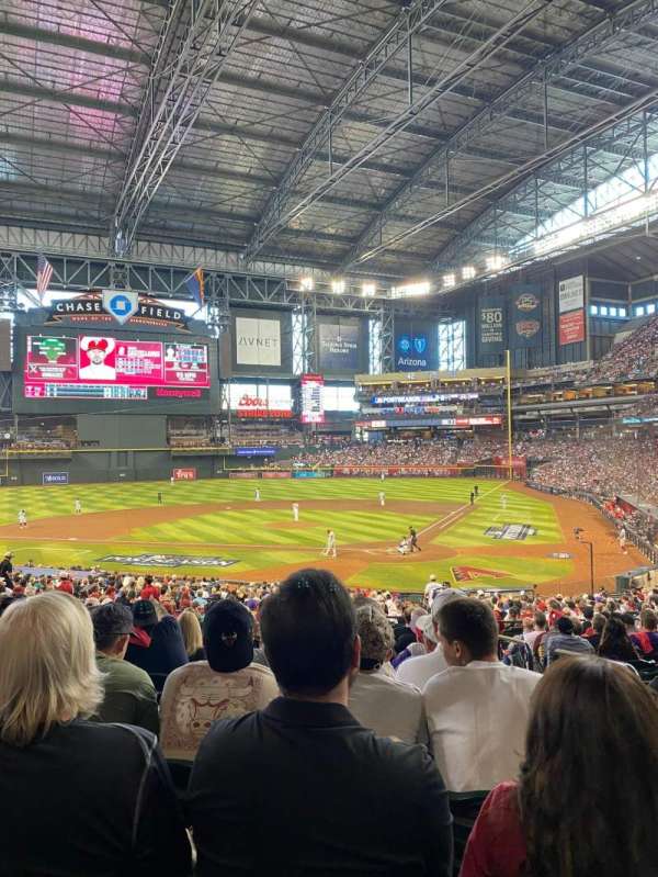 Chase Field, section: 125, row: 36, seat: 2
