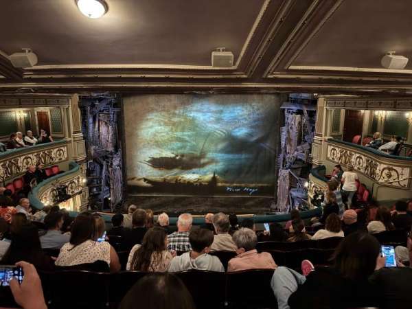 Sondheim Theatre, West End, section: Dress Circle, row: H, seat: 13