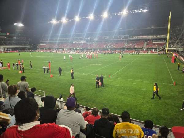 Audi Field, section: 123, row: 5, seat: 3