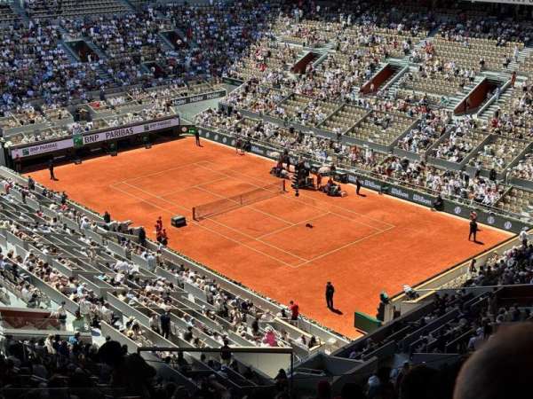 Court Philippe Chatrier, section: 48, row: 12, seat: 160