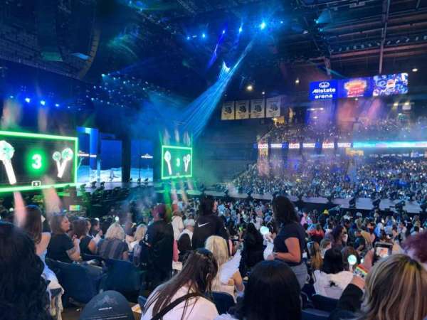 Allstate Arena, section: 102, row: K, seat: 25