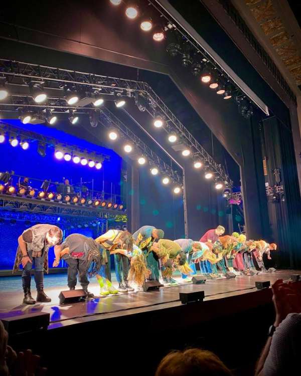 Hollywood Pantages Theatre, section: Orchestra LC, row: B, seat: 307