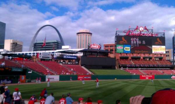 Busch Stadium, section: champions club