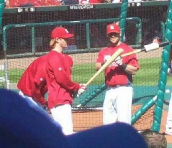 Busch Stadium, section: 1, row: C, seat: 6