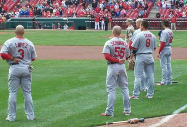 Busch Stadium, section: 166D, row: D, seat: 2