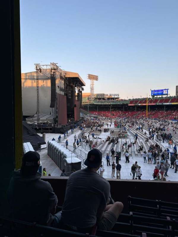 Fenway Park, section: Grandstand 33, row: 5, seat: 14