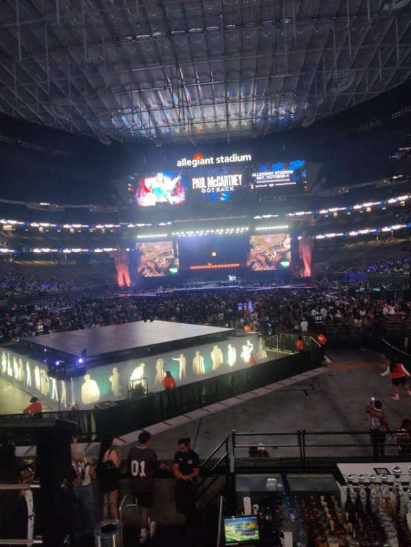 Allegiant Stadium, section: 144, row: 10, seat: 26