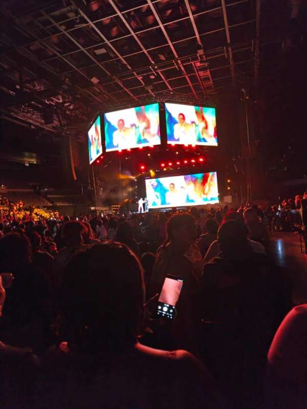 Michelob Ultra Arena, section: Floor F, row: G, seat: 14