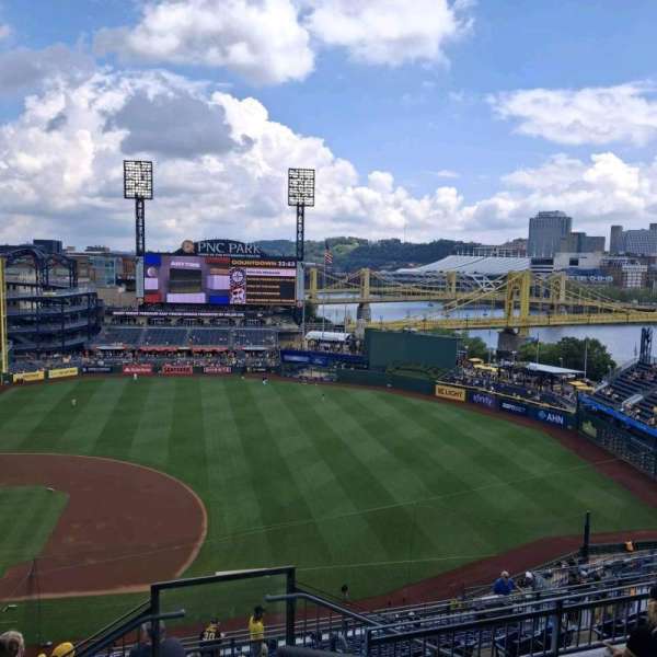 PNC Park, section: 309, row: M, seat: 1