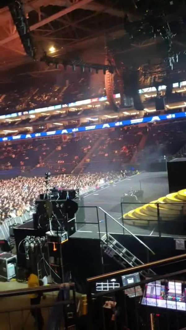 The O2, London, section: 113, row: L, seat: 414