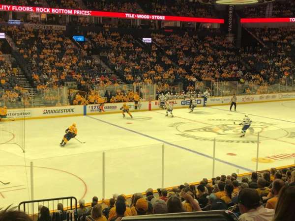 Bridgestone Arena, section: 103, row: E, seat: 1