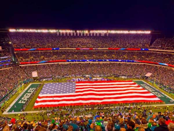 Lincoln Financial Field, section: 244, row: 23, seat: 10