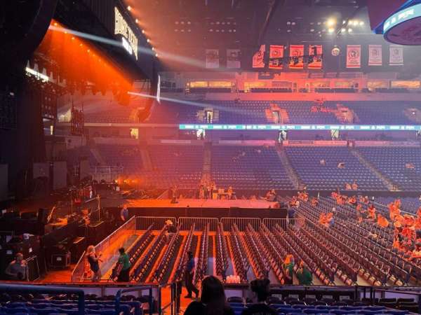 Mohegan Sun Arena at Casey Plaza, section: 118, row: M, seat: 18