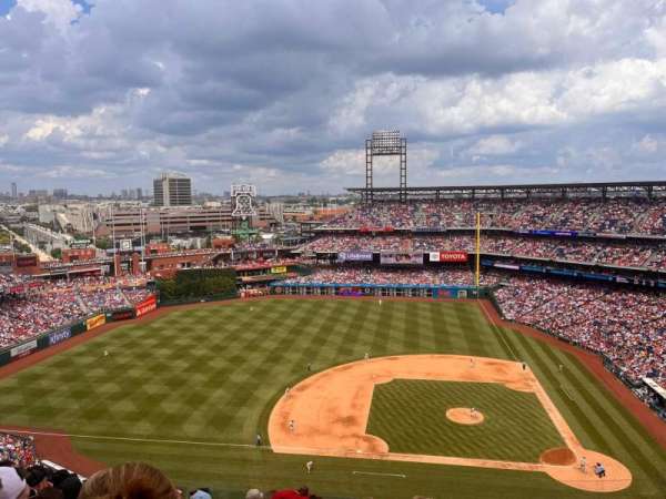 Citizens Bank Park, section: 426, row: 10, seat: 4