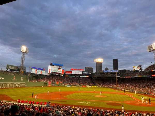 Fenway Park, section: Grandstand 25, row: 2, seat: 2