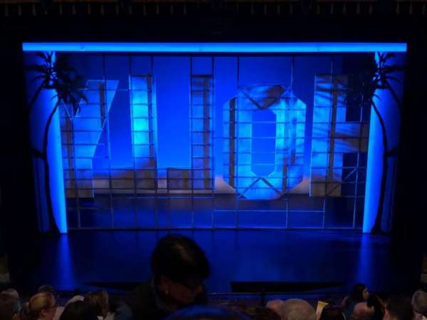 Nederlander Theatre, section: Mezzanine C, row: J, seat: 108
