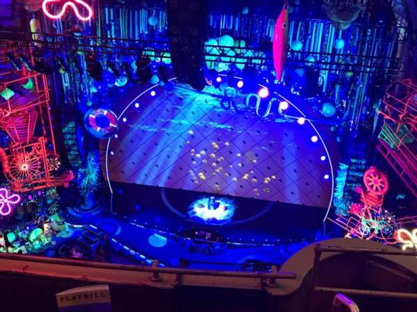 Palace Theatre, Broadway, section: Balcony C, row: D, seat: 115