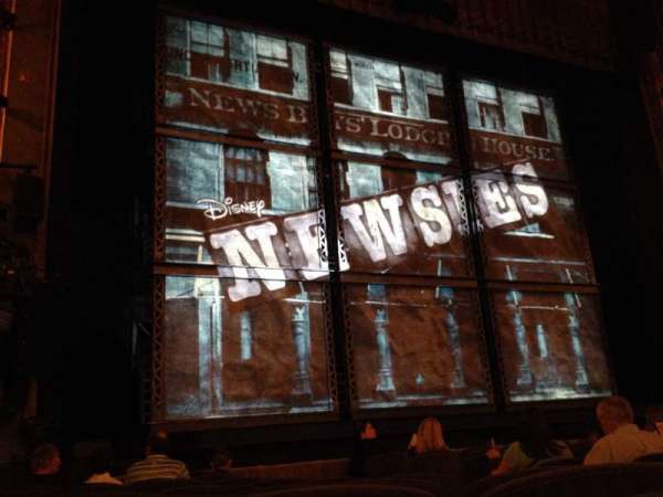 Nederlander Theatre, section: Orchestra L, row: K, seat: 7