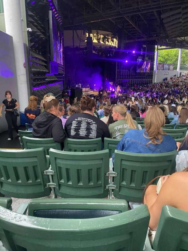 Pine Knob Music Theatre, section: LT6, row: GG, seat: 62