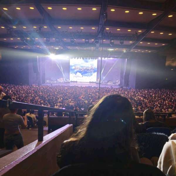 Jahrhunderthalle, section: Balkon rechts, row: 8, seat: 4