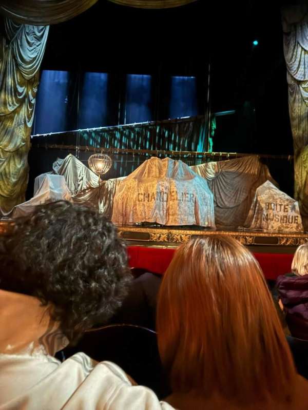 His Majesty's Theatre, London, section: Stalls, row: E, seat: 21