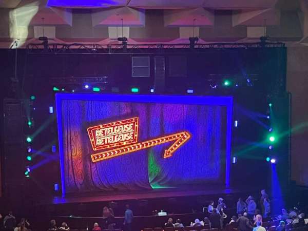 Keller Auditorium, section: 1st Balcony B, row: G, seat: 6