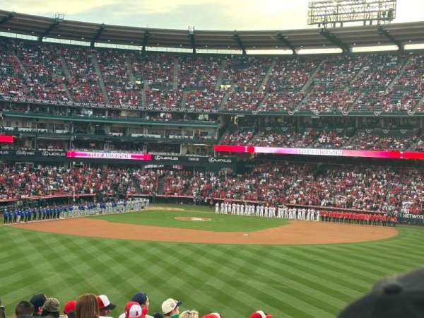 Angel Stadium, section: 239, row: Y, seat: 7