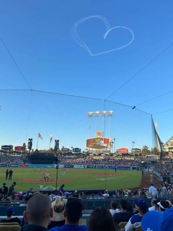 Dodger Stadium, section: 1FD, row: G, seat: 2
