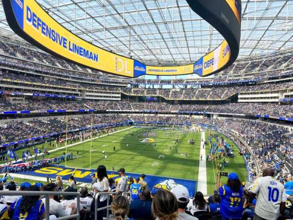 SoFi Stadium, section: 235, row: 13, seat: 17