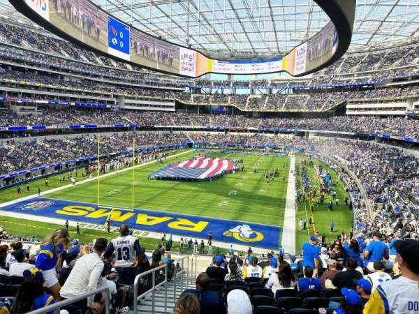 SoFi Stadium, section: 235, row: 13, seat: 17