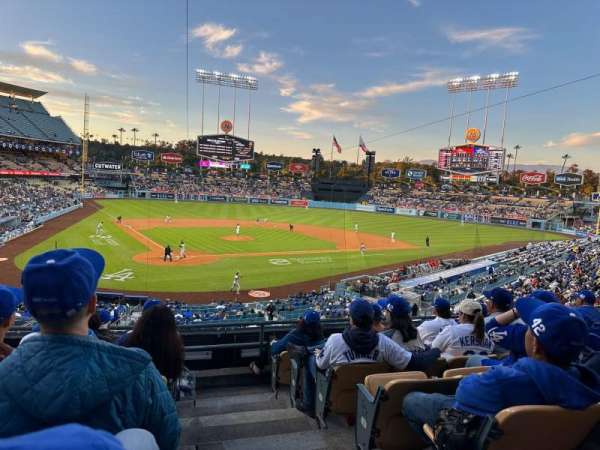 Dodger Stadium, section: 112LG, row: G, seat: 7