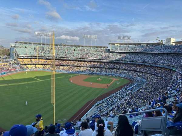 Dodger Stadium, section: 55RS, row: S, seat: 5