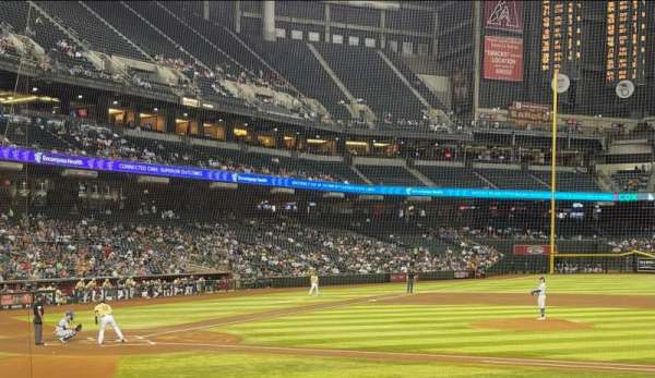Chase Field, section: E, row: 16, seat: 11