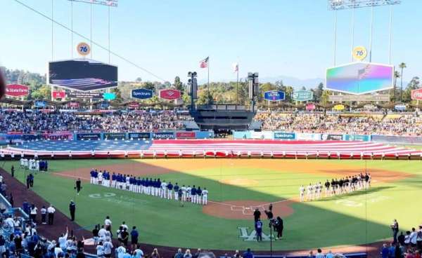 Dodger Stadium, section: 101LG, row: G, seat: 2
