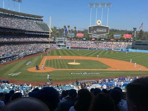 Dodger Stadium, section: 122LG, row: L, seat: 2