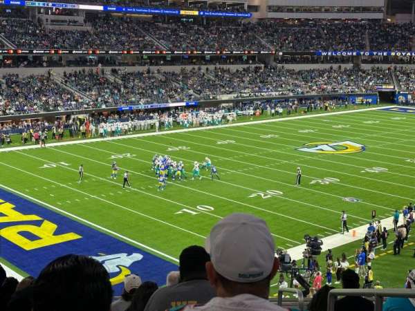 SoFi Stadium, section: 238, row: 8, seat: 2
