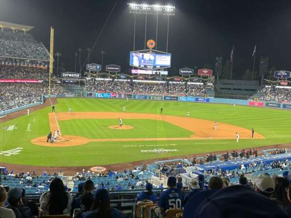 Dodger Stadium, section: 118LG, row: L, seat: 6
