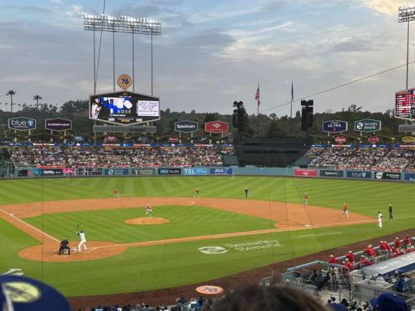 Dodger Stadium, section: 112LG, row: G, seat: 6