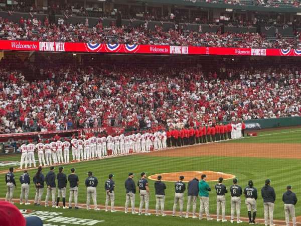 Angel Stadium, section: 126, row: Z, seat: 7