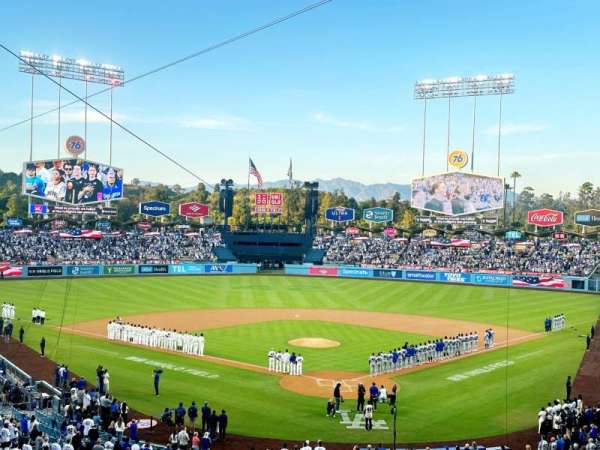 Dodger Stadium, section: 103LG, row: N, seat: 2