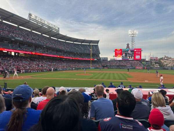 Angel Stadium, section: 124, row: K, seat: 15