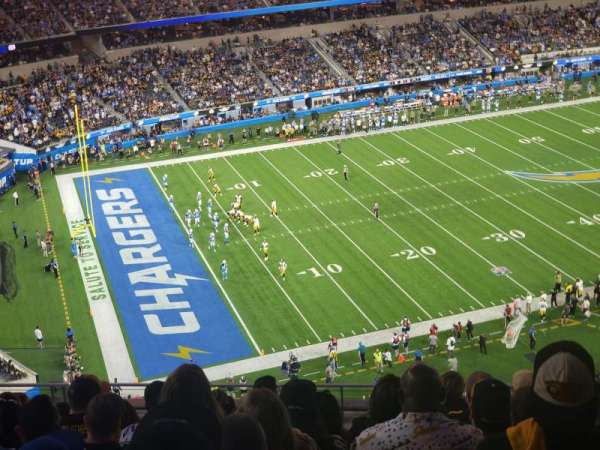 SoFi Stadium, section: 344, row: 8, seat: 20