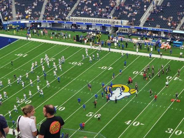 SoFi Stadium, section: 518, row: 11, seat: 15