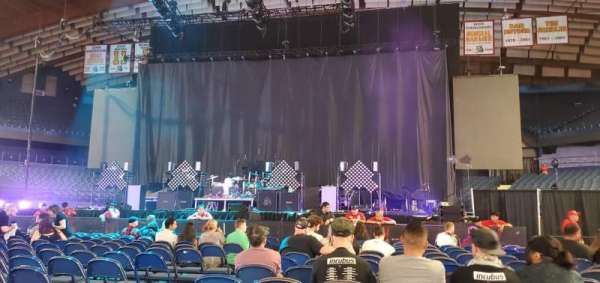 AllState arena, section: 3, row: 13, seat: 4