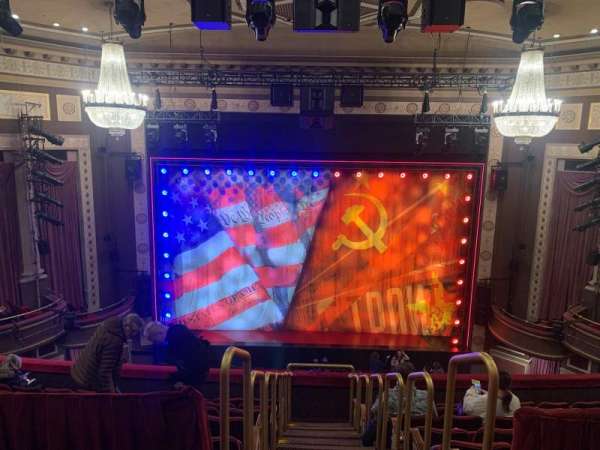 Imperial Theatre, section: Rear Mezzanine C, row: A, seat: 307