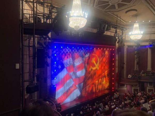 Imperial Theatre, section: Front Mezzanine L, row: E, seat: 111