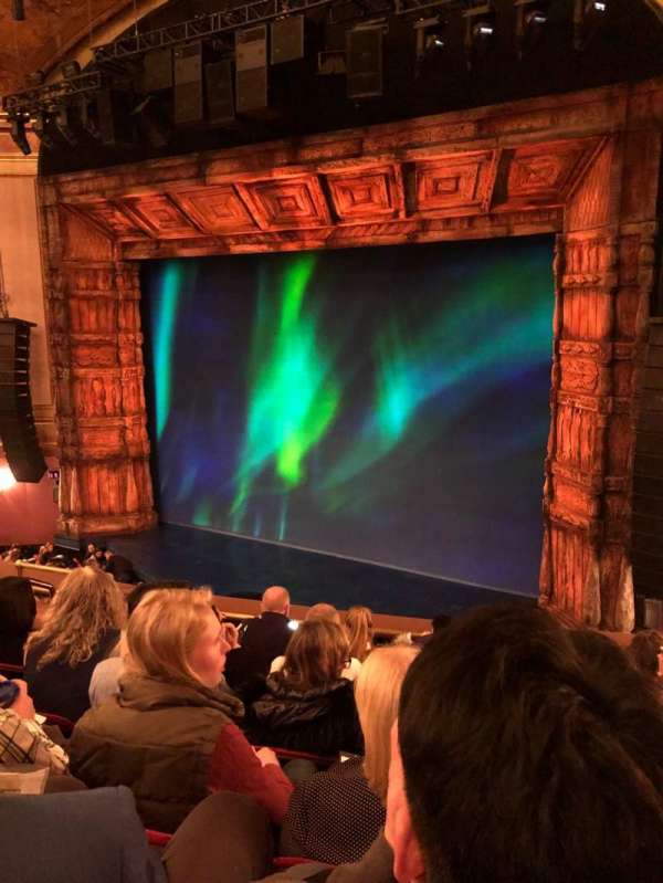 St. James Theatre, section: Mezzanine R, row: F, seat: 12