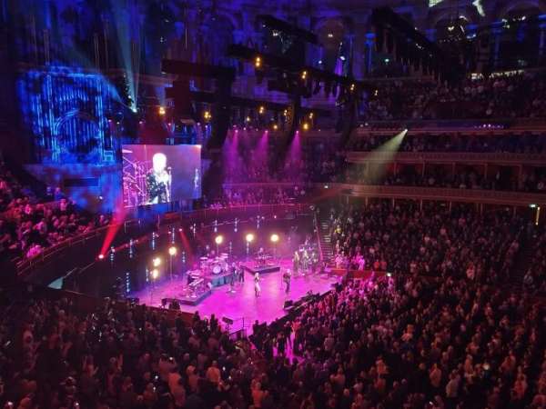Royal Albert Hall, section: Second Tier 20, row: 1, seat: 1