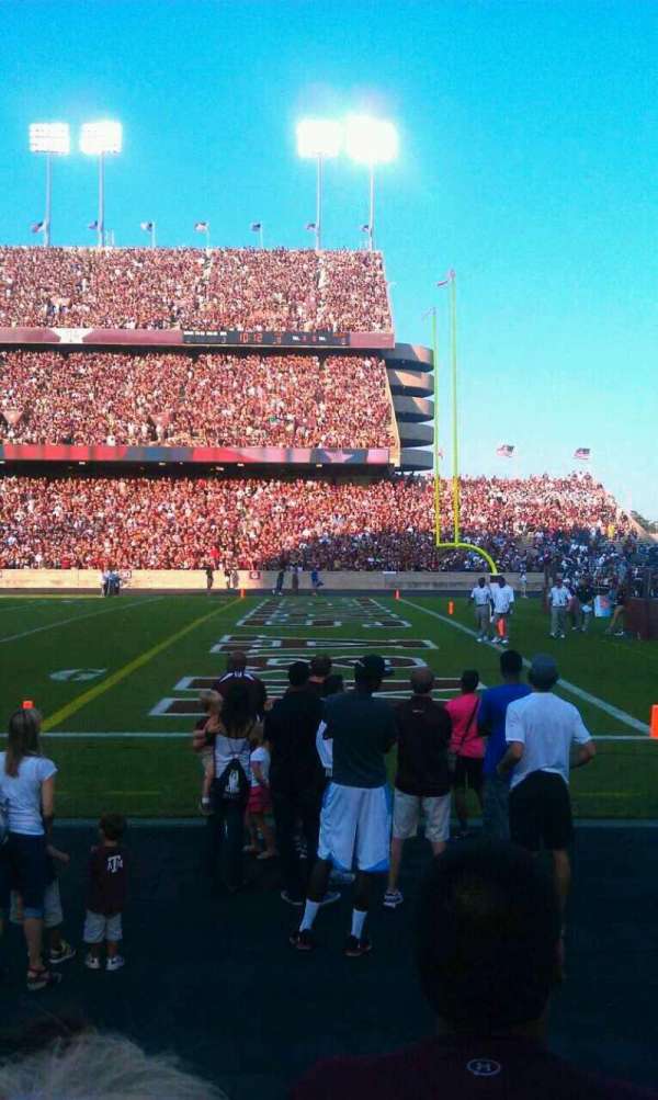 Kyle Field, section: 102, row: 3, seat: 13